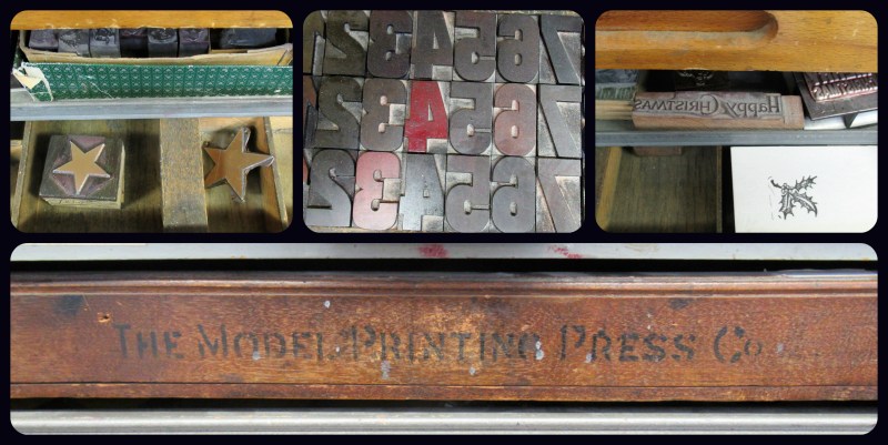 odds and ends Collage black background